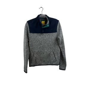Prince and Fox Grey Women's Pullover Sweater w/Pocket Size SP